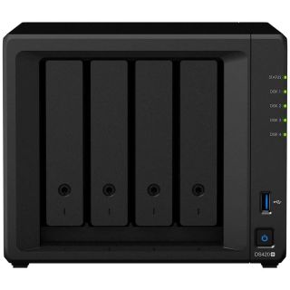 Synology DiskStation DS420+ 4-lemezes (2×2-2,9 GHz CPU, 2 GB RAM) Nas szerver