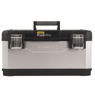 Stanley 1-95-617 szerszámosláda Szerszámdoboz Fém, Műanyag Fekete, Szürke