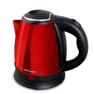 Esperanza EKK128R PARANA 1350W, 1L, Rozsdamentes acél, Piros vízforraló