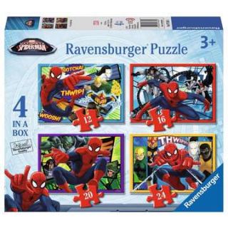 Ravensburger Marvel Ultimate Spider-Man Kirakós játék 12 db Rajzfilmek
