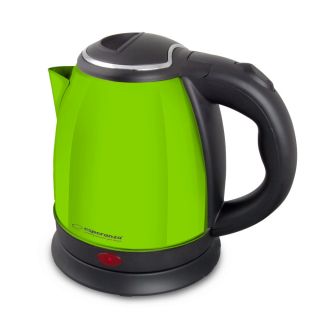 Esperanza EKK128G PARANA 1350W, 1L, Rozsdamentes acél, Zöld vízforraló