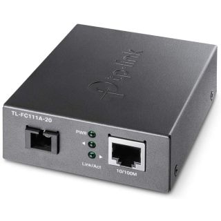 TP-Link TL-FC111A-20 WDM 100(réz)-100FX(SC) Single mód optikai média konverter