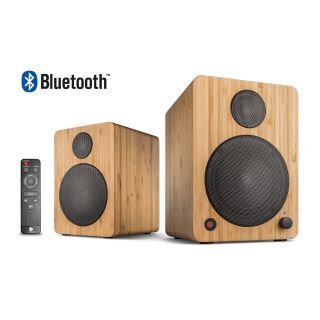 Wavemaster CUBE MINI NEO BAMBOO 2-utas Barna Vezeték nélküli 36 W Hangdoboz