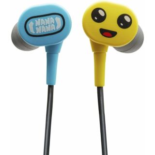 PowerA Earbuds Wired, Nintendo Switch, 8 mm, Jack 3,5 mm, Fortnite: Peely, Vezetékes headset (Értékcsökkent)