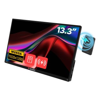 Verbatim 32087 Hordozható monitor Fekete 33,8 cm (13.3") 1920 x 1200 px