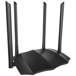 Tenda AC8 AC1200 Dual-band Gigabit vezeték nélküli fekete Router