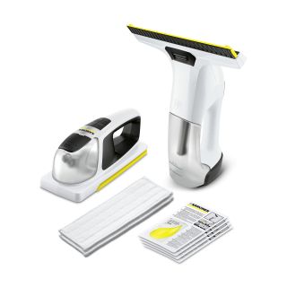 Kärcher WV 6 + KV 4 Premium elektromos ablaktisztító 0,15 L Ezüst, Fehér