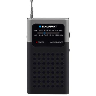 Blaupunkt BLAUPUNKT PR4BK, analóg FM vételű, hordozható, fekete rádió