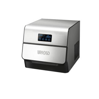 Unold 48955 jégkocka készítő Hordozható jégkocka készítő 150 W Fekete, Rozsdamentes acél