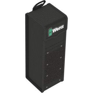 Wera 05004356001 szerszámdoboz Fekete Műanyag, Poliészter