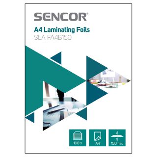 Sencor SLA FA4B150 lamináló fólia A4 100 db