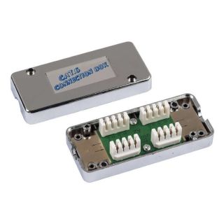 WP WPC-ACB-6F falikábel összekötő doboz Cat6 Rozsdamentes acél, Fehér