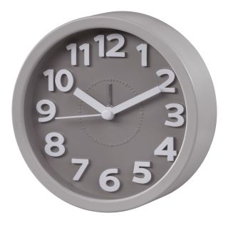 Hama Alarm Clock Retro, round Taupe, silent             186324