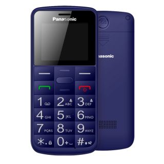 Panasonic KX-TU110, 4,5 cm (1.77"), GPRS, DualSIM, Kék, Mobiltelefon