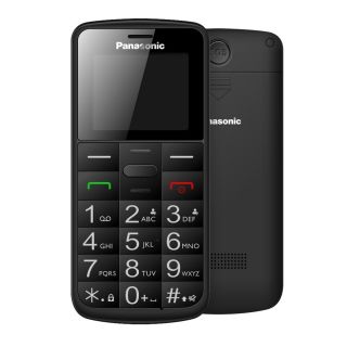Panasonic KX-TU110, 4,5 cm (1.77"), GPRS, DualSIM, Fekete, Mobiltelefon