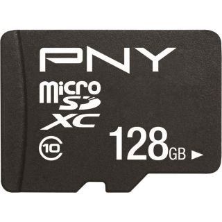 PNY PERFORMANCE PLUS 128GB MICRO SD Class 10 memóriakártya + SD adapter