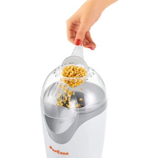 Clatronic PM 3635 1200 W, 3 csésze kapacitás fehér-szürke kukorica pattogtató