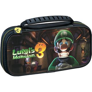 BigBen Deluxe Travel Case, Nintendo Switch Lite, Official, Luigi Mansion, Konzol védőtok