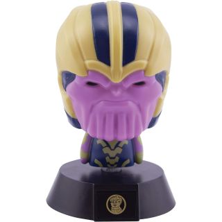 Paladone Icons Light,  Disney Marvel: Thanos, Official, 10 cm, Elemes, Éjjeli lámpa