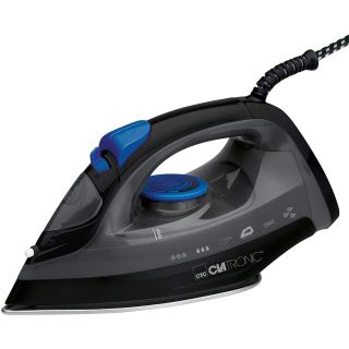 Clatronic DB 3703 1800 W, 150 ml fekete-szürke gőzölős vasaló