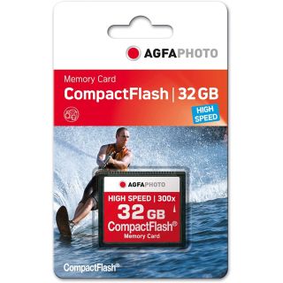 AgfaPhoto Compact Flash     32GB High Speed 300x MLC