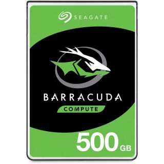 Seagate BarraCuda 500GB 2.5" 5400RPM SATAIII belső merevlemez