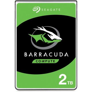 Seagate BarraCuda 2TB 2.5" 5400RPM SATAIII belső merevlemez