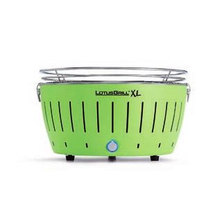 LotusGrill G435 U GR grillsütő Barbecue sütő Vízforraló Faszén (fűtőanyag) Zöld