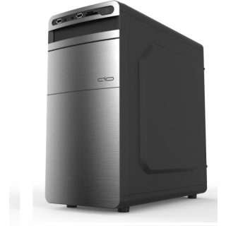 AIO Orbic Titanium (TML0107), MicroATX, 2 x USB 2.0, Szürke számítógép ház