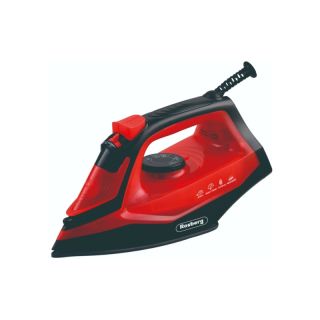 Rosberg R51050G, 2200 W, 160 ml, Öntisztító, Kerámia bevonat, Piros-Fekete, Gőzölős vasaló