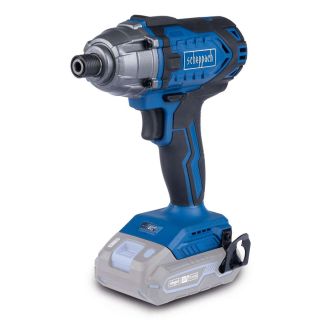 Scheppach C-ID180-X 1/4" 2800 RPM 180 Nm Fekete, Kék 20 V motoros csavarkulcs