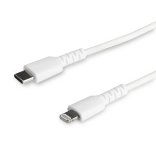 StarTech.com RUSBCLTMM2MW Fehér 2 M USB C Lightning Mobiltelefon kábel