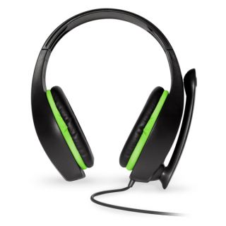 Spirit of Gamer PRO-XH5 Headset Vezetékes Fejpánt Játék Fekete, Zöld