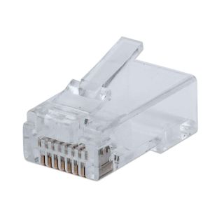 Intellinet 791090 huzalcsatlakozó RJ45 Átlátszó