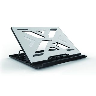 Conceptronic THANA ERGO S, Laptop Cooling Stand Laptop állvány Szürke 39,6 cm (15.6")