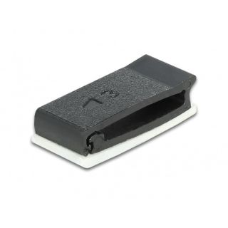 DeLOCK 60185 Padló Kábeltartó Fekete 10 db kábelrendező