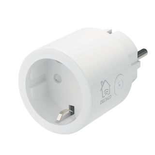 Deltaco SH-P01 intelligens csatlakozó 2400 W Otthoni Fehér