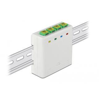 DeLOCK 85921 falikábel összekötő doboz Fehér