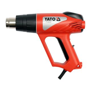 Yato YT-82292 hőpisztoly 500 l/m 550 °C 2000 W Fekete, Szürke, Narancssárga