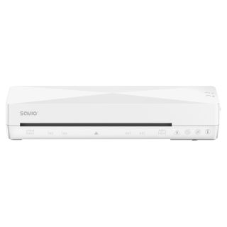 Savio LR-01/W laminálógép Hideg/meleg laminátor 320 mm/min Fehér