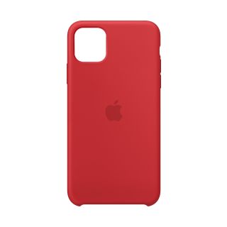 Apple iPhone 11 Pro Max Silicone Case - Red