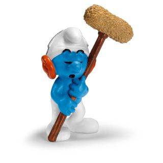 Schleich Sound technician Smurf