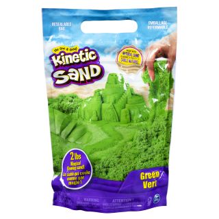 Kinetic Sand KNS RFL 2lb Colour Green GML kézműves játék