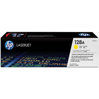 HP 128A LaserJet Pro CP1525/CM1415fn MFP (1300 old.) sárga eredeti toner