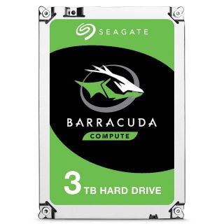Seagate BarraCuda 3TB 3.5" 5400RPM SATAIII belső merevlemez