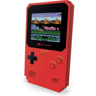 My Arcade Pixel Classic, 2.75", 300 játék, Data East licenc, Retro, Piros, Hordozható játékkonzol