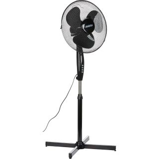 Mesko MS 7311 3 sebesség, max. 90 W, 40 cm átmérő fekete szabadon álló ventilátor