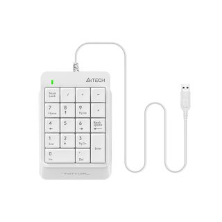 A4Tech Fstyler FK13P numerikus billentyűzet Univerzális USB Fehér
