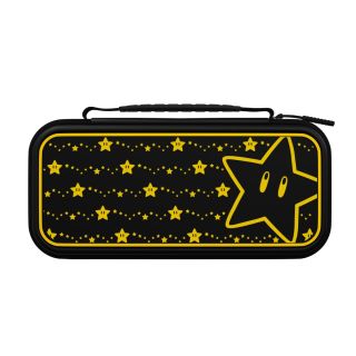 PDP Plus Glow, Nintendo Switch/Lite/OLED, Super Star, Glow in the Dark, Konzol táska