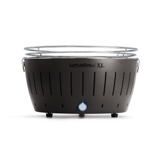 LotusGrill XL Rostély Vízforraló Faszén (fűtőanyag) Szürke